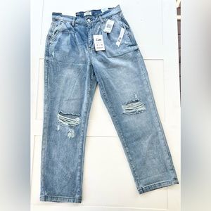 Kensie Bondi Denim Mom Jeans